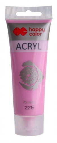 Farba akrylowa 75ml fuksja pastel HAPPY COLOR, GDD