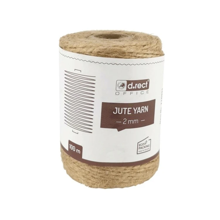 Sznurek jutowy 2mm 100m D.RECT, D.RECT