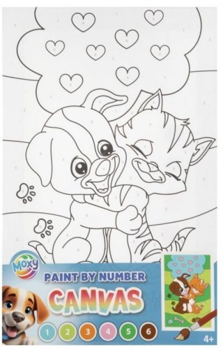 Malowania po numerach Pies, Grafix