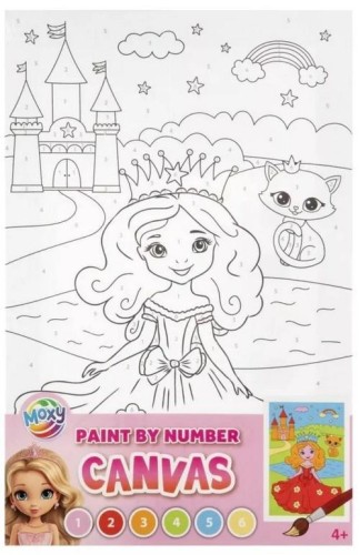 Malowania po numerach Księżniczka, Grafix