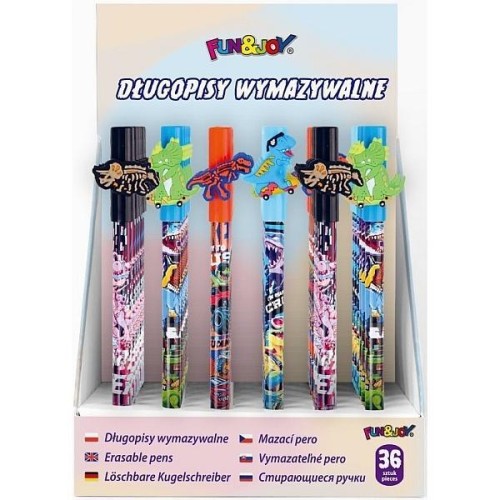 Długopis wymazywalny niebieski 0,7mm (36szt)