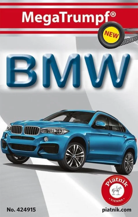 Karty kwartet ''BMW'' PIATNIK, Piatnik