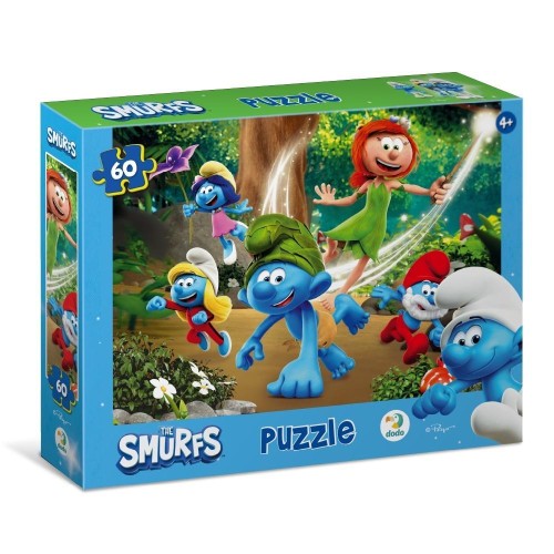 Puzzle 60 Smerfy Księżniczka Liść, Dodo