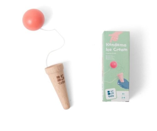 Drewniana kendama Lody, BS Toys
