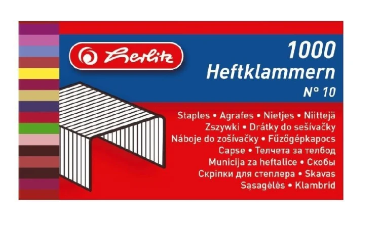 Zszywki NR 10, HERLITZ