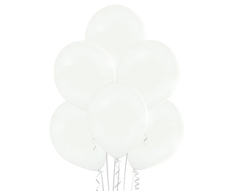 Balon B105 pastelowy biały 100szt