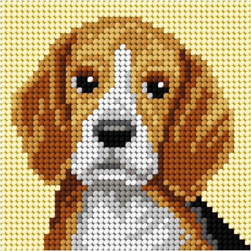 Haft. Moje pierwsze wyszywanie - Beagle, Anex-bis