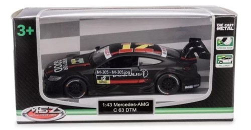MSZ 1:43 Mercedes-AMG C 63 DTM/67351A/black, Daffi
