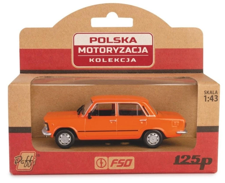 Fiat 125p MR pomarańczowy, Daffi