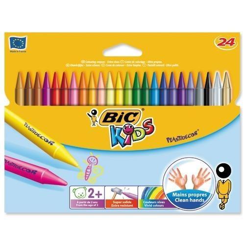 Kredki Plastidecor KIDS 24 kolorów BIC, BIC