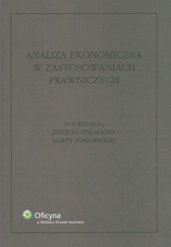 Analiza ekonomiczna w zastosowaniach prawniczych
