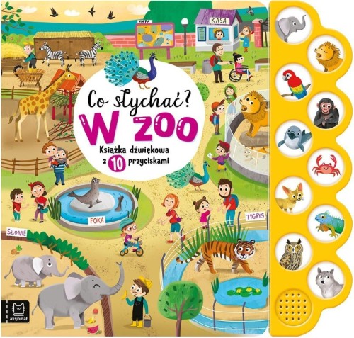 Co słychać? W zoo. 10 odgłosów, Agnieszka Bator