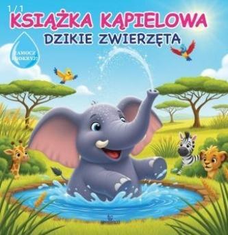 Książka kąpielowa. Dzikie zwierzęta