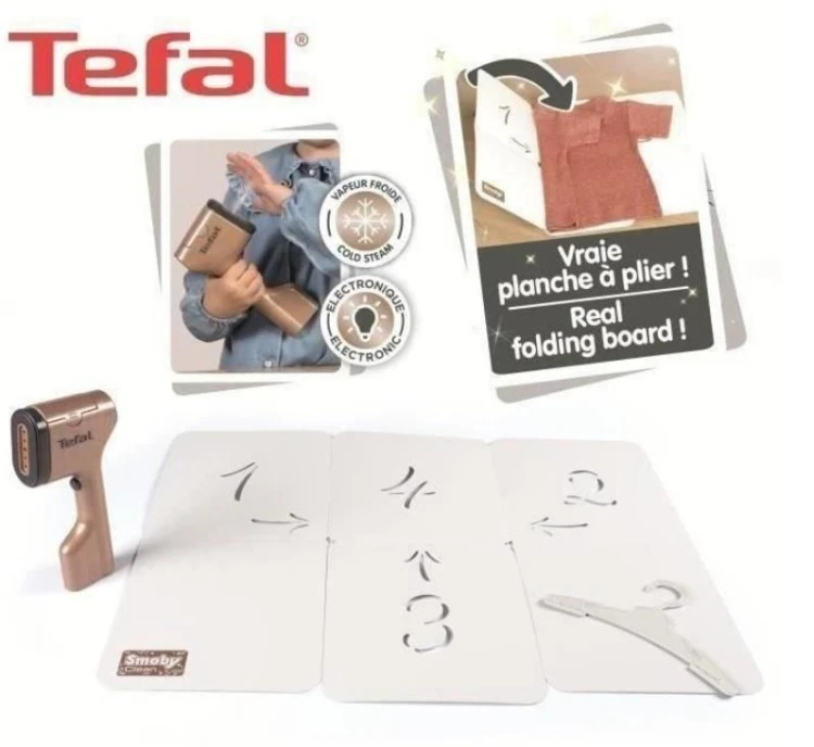 Mini Tefal Zestaw do składania ubrań, Smoby