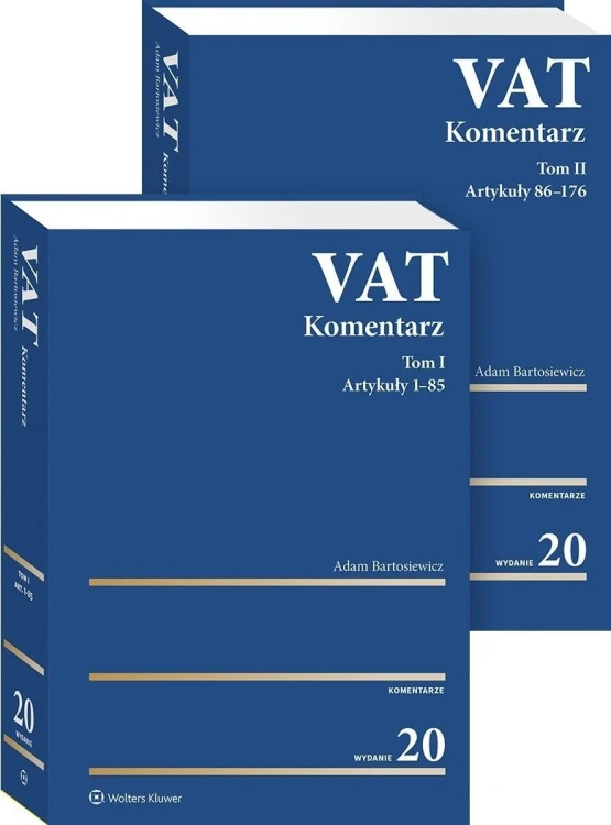 VAT. Komentarz 2026 T.1-2 w.20, Adam Bartosiewicz