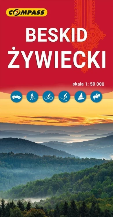 Mapa - Beskid Żywiecki 1:50 000, praca zbiorowa