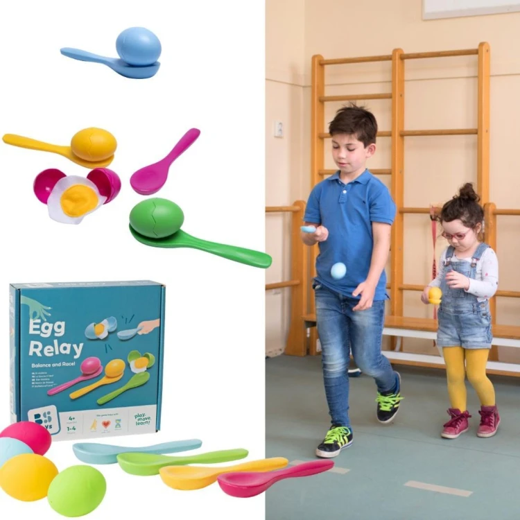 Wyścig jajko na łyżce, BS Toys