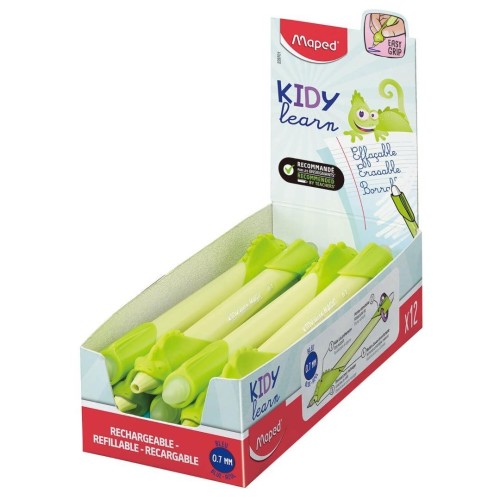 Długopis wymazywalny Kidy Learn (12szt) MAPED