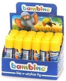 Klej w sztyfcie 9g (24szt) BAMBINO, ST-MAJEWSKI