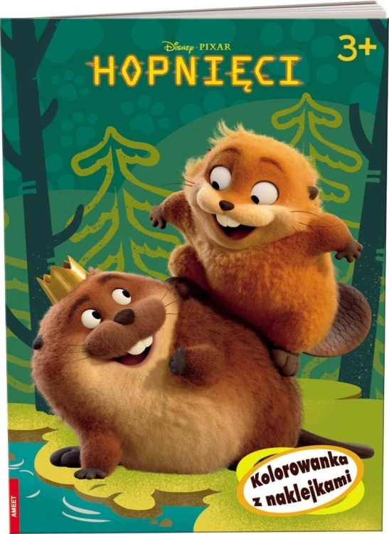 Disney Hopnięci. Kolorowanka z naklejkami