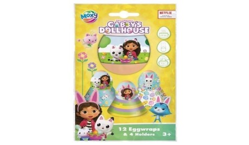 Gabby 12 owijek na jajka i 4 podstawki, Grafix