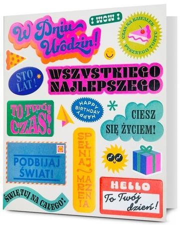 Karnet B6 Urodziny
