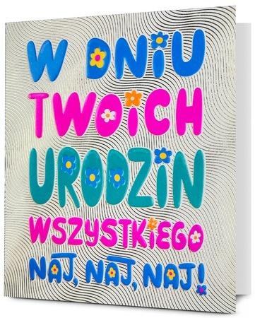 Karnet B6 Urodziny