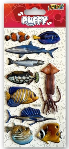 Naklejki puffy Ocean Fish PENMATE, Penmate