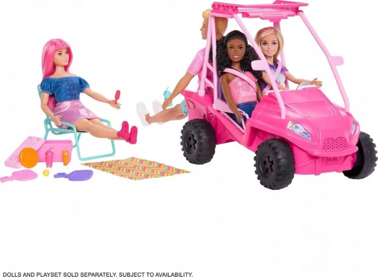 Barbie Plażowi Detektywi Plażowe autko Samochód