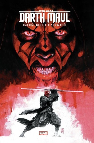 Star Wars. Darth Maul. Czerń, biel i czerwień