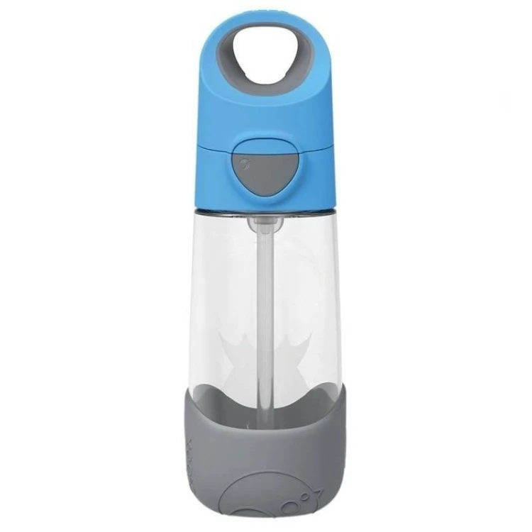 Butelka tritanowa ze słomką Blue Slate 450ml