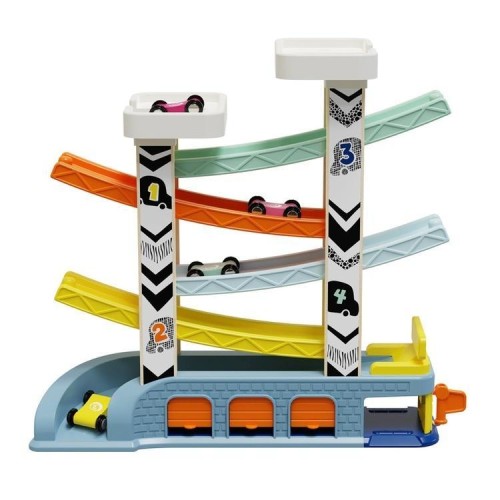 Tor samochodowy - Zjeżdżalnia z autami, TopBright