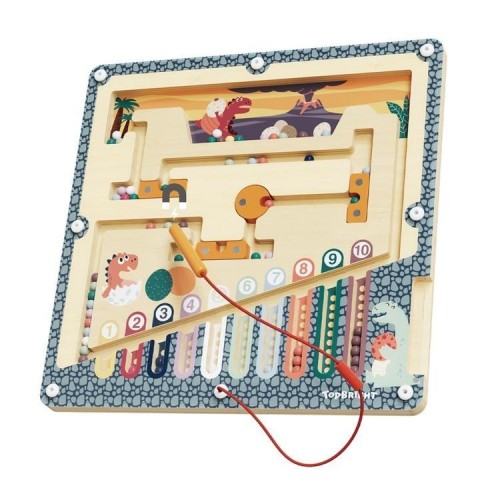 Jaja dinozaura - Labirynt magnetyczny, TopBright