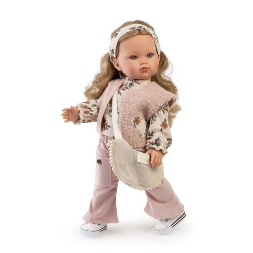 Lalka hiszpańska Bella Folk z torebką 45cm