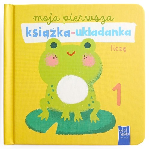 Moja pierwsza książka-układanka. Liczę