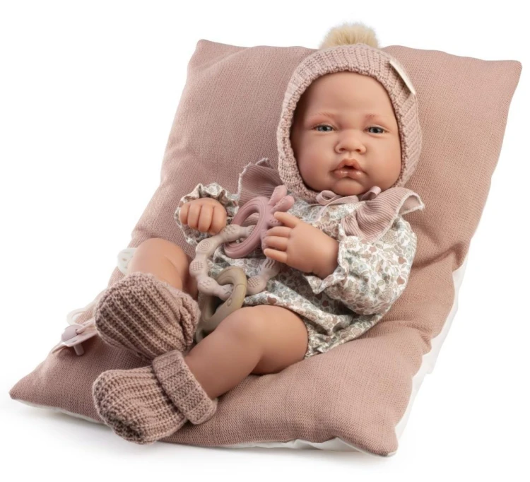 Lalka hiszpańska Lua z poduszką 42cm, Antonio Juan