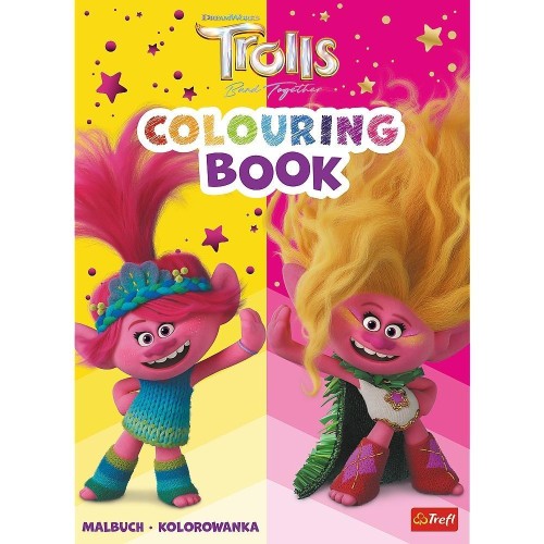Trolle. Kolorowanka. Malbuch. Colouring book