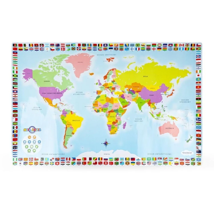 Interaktywna mapa świata