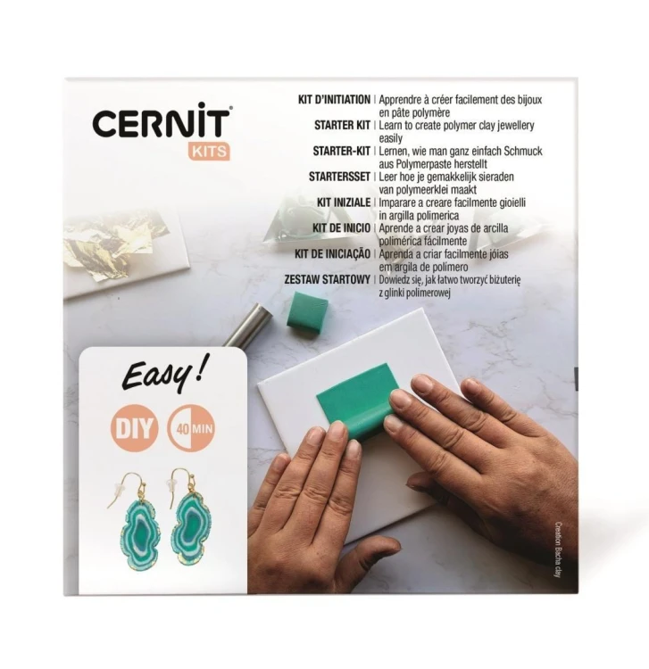 Biżuteria DIY glinka polimer, Cernit