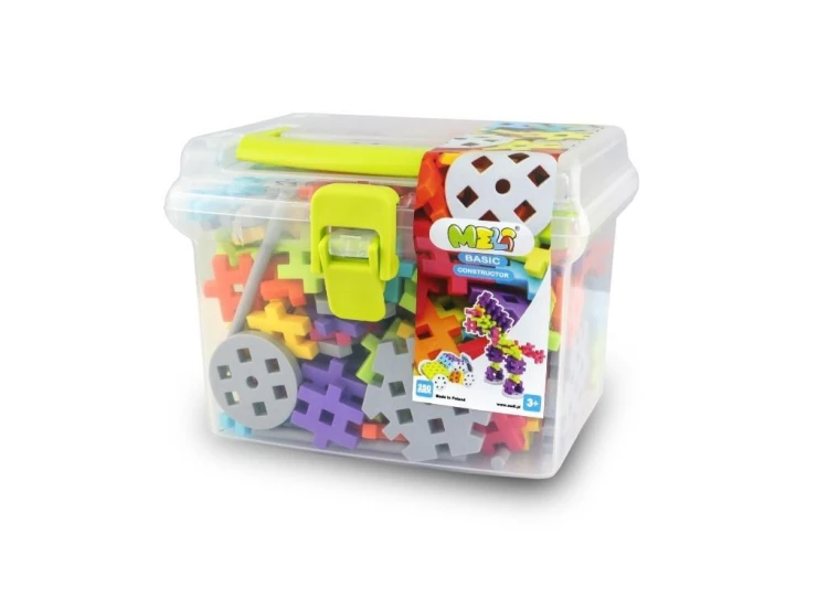 Klocki Meli Basic Constructor Travel Box 250szt