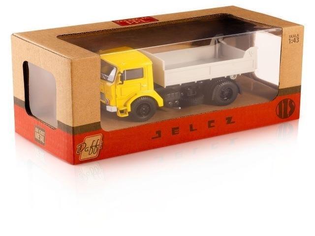 Jelcz 317 wywrotka żółty, Daffi