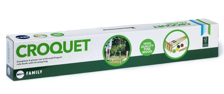 Krokiet zestaw dla 4 osób, Tactic