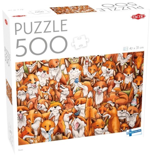 Puzzle 500 Lisy, Tactic