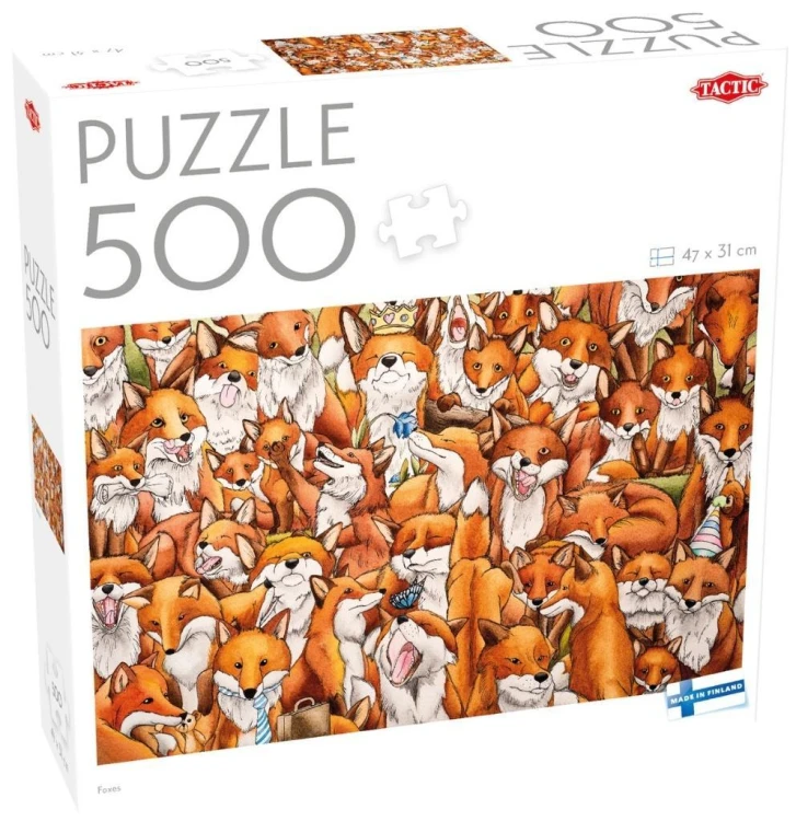 Puzzle 500 Lisy, Tactic