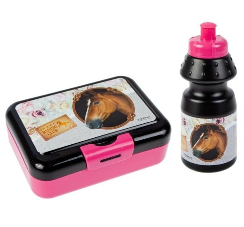 Bidon 350ml + pudełko śniadaniowe Horses, STARPAK