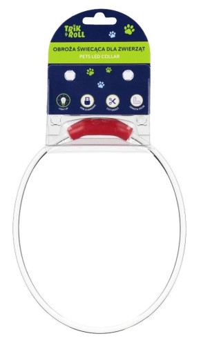Obroża świecąca LED USD 70cm
