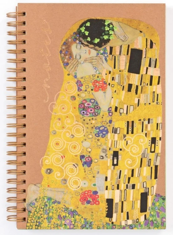 Notes Kiss Klimt, greenmink.pl