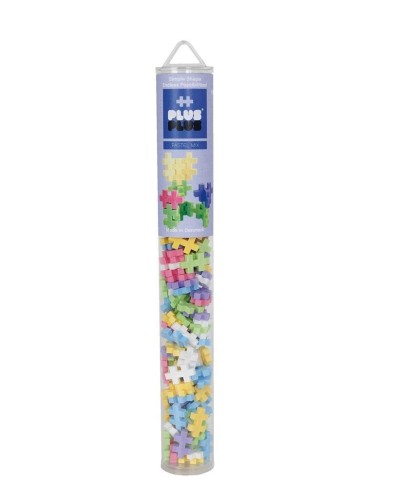 Klocki Plus-Plus Tuba Pastelowa 100el, Plus-Plus