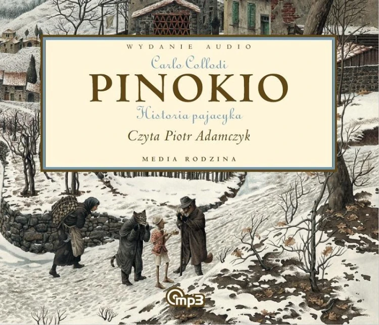 Pinokio audiobook, Carlo Collodi, Piotr Adamczyk