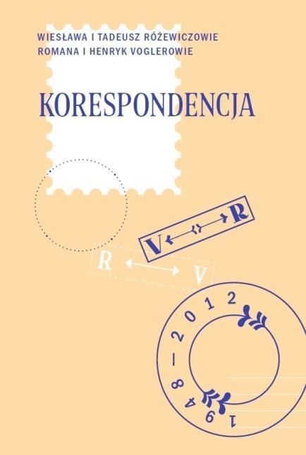 Korespondencja, T. Różewicz, H. Vogler